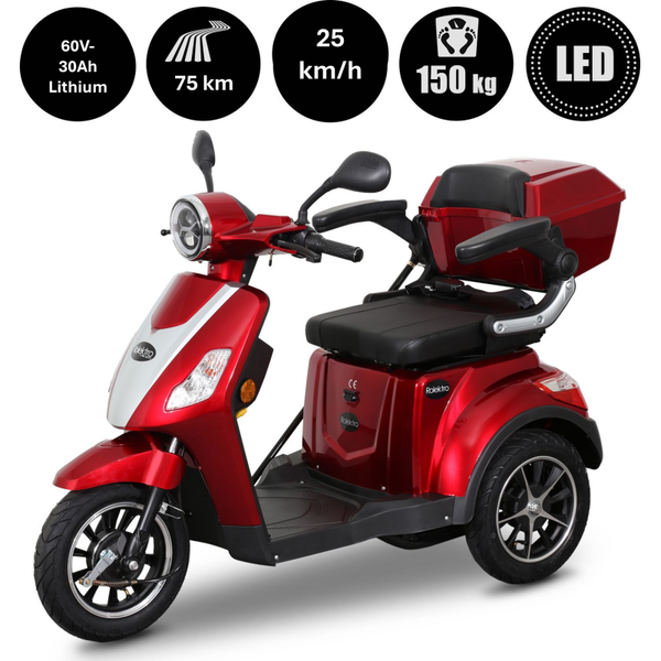 E-Trike 25 V.3 Lithium-Ionen, 25 km/h