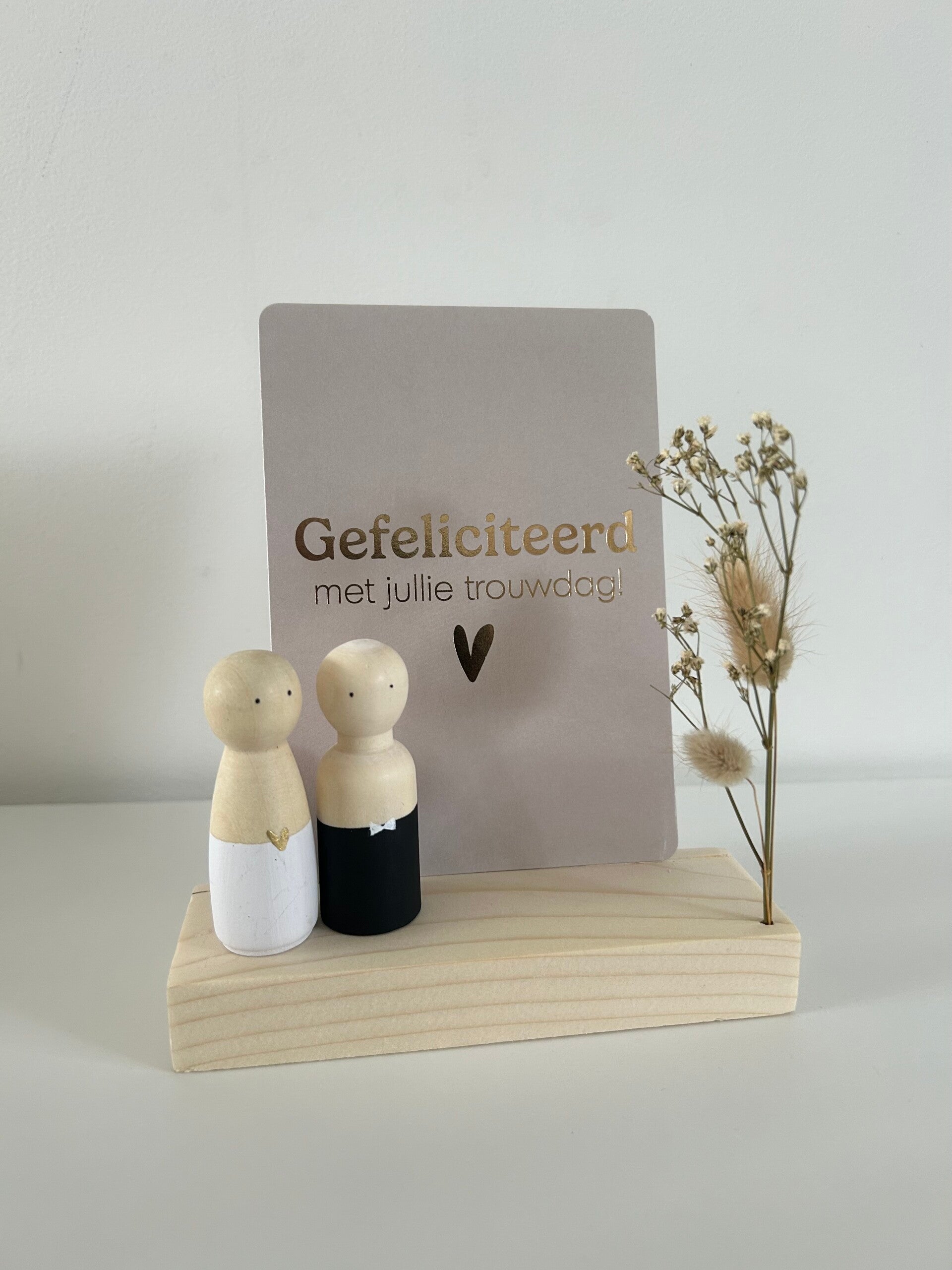 Gefeliciteerd met jullie trouwdag