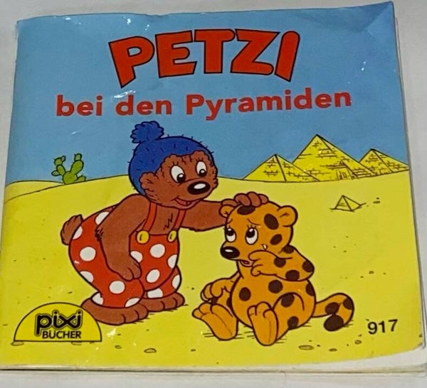 Buch Mini Petzi bei den Pyramiden zu verschenken