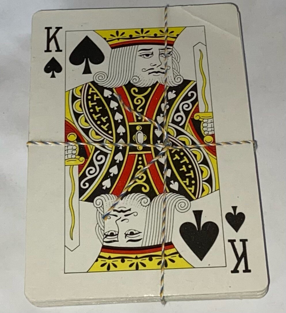 Spiel 54 große Karten zu verschenken