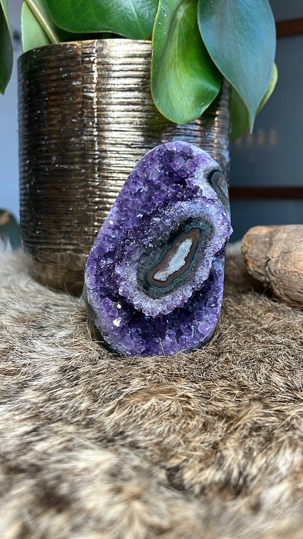 Amethist met stalactiet nr 1