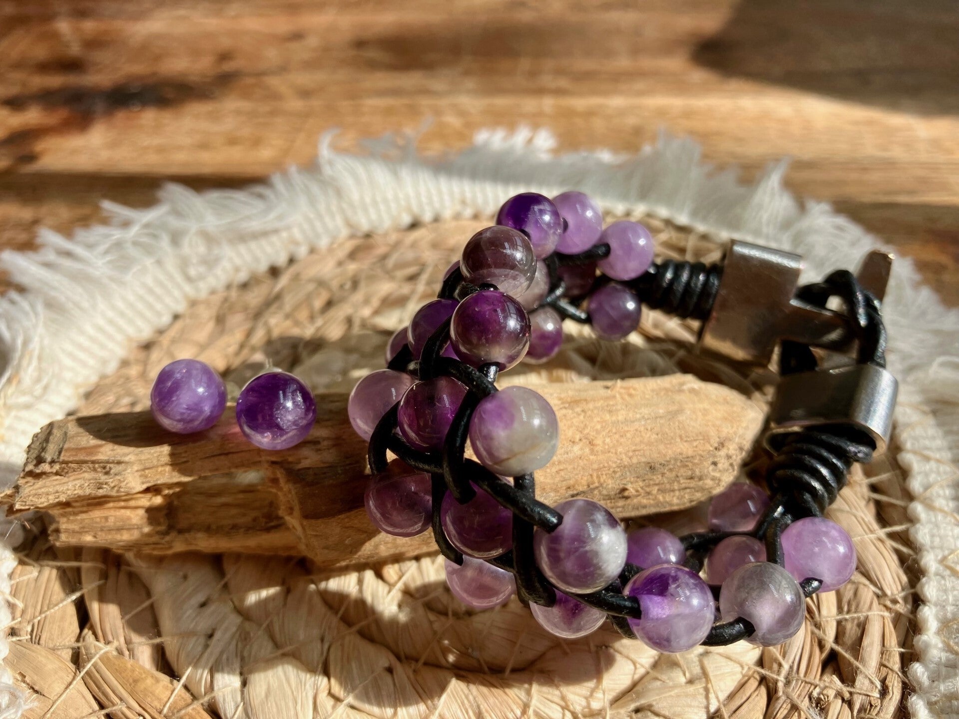 Amethist kado set