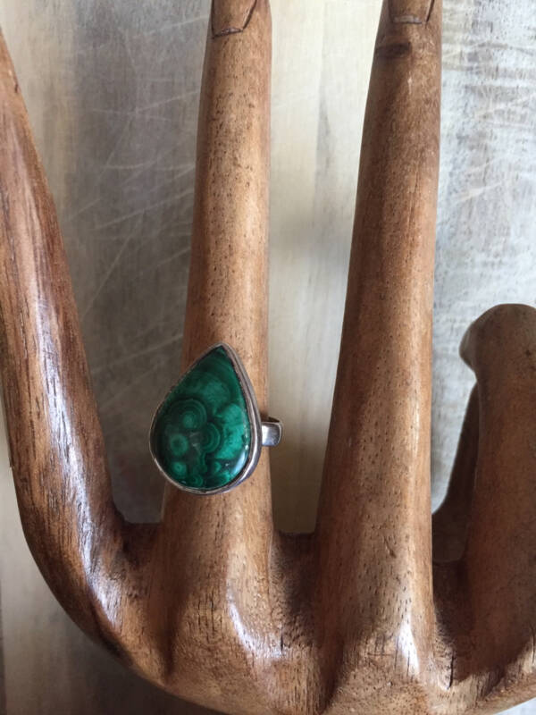 Malachiet - maat 16 3/4