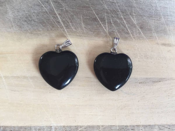 Onyx hanger hartje