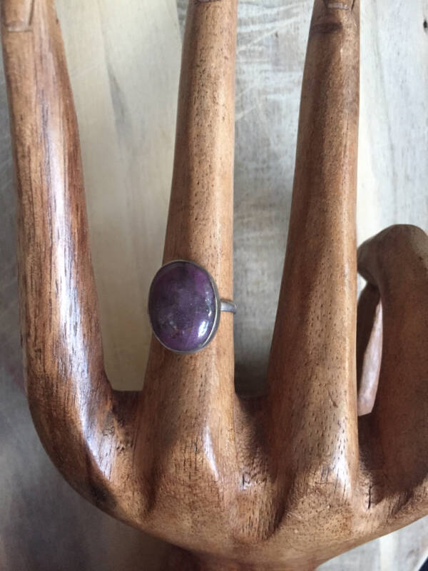 Robijn ring - maat 17