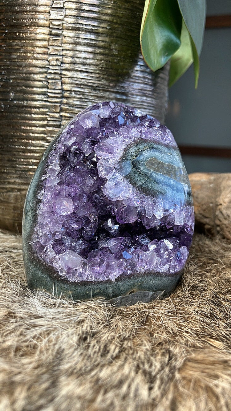 Amethist met stalactiet nr 2