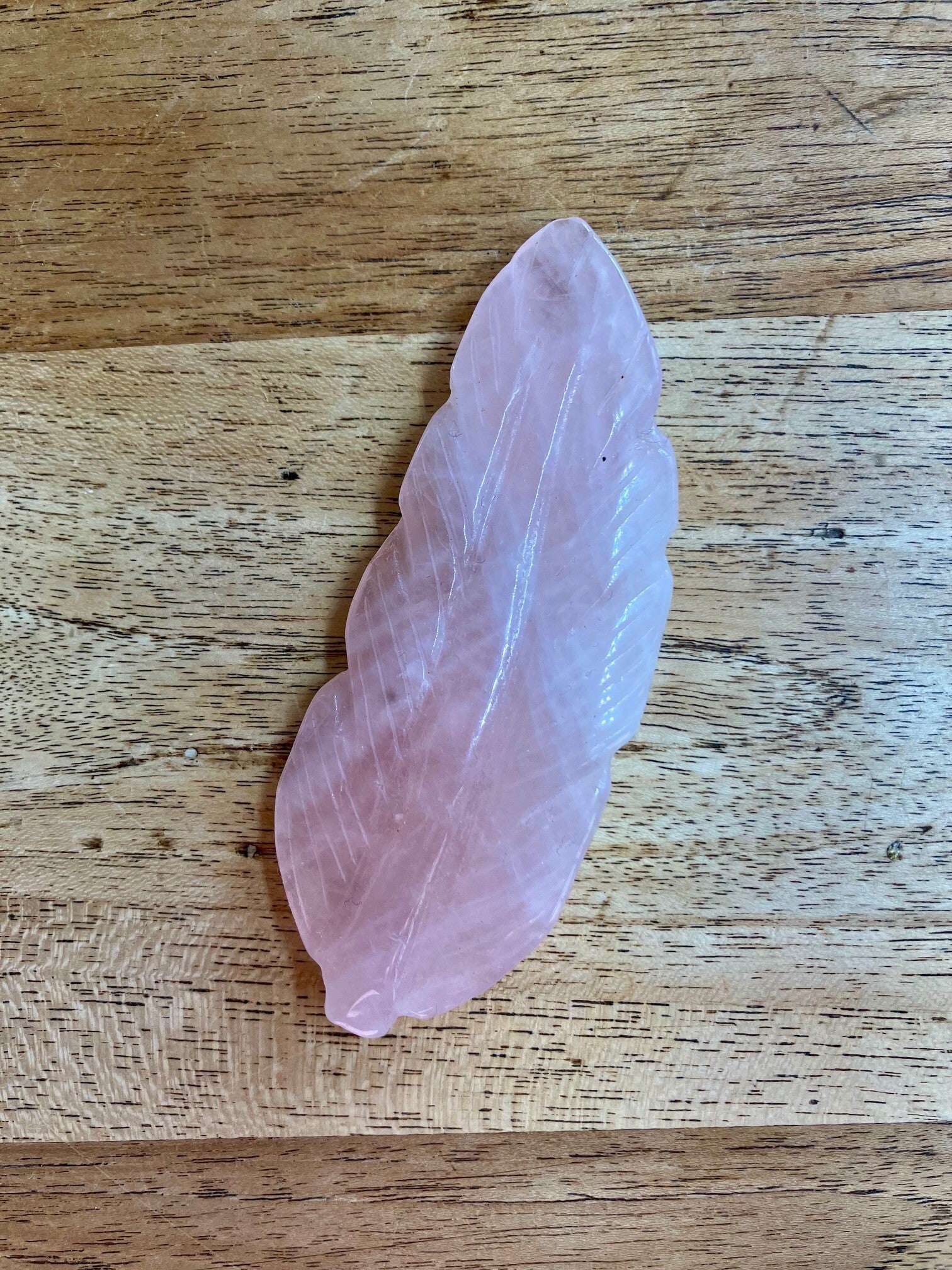 Roze kwarts veer 2