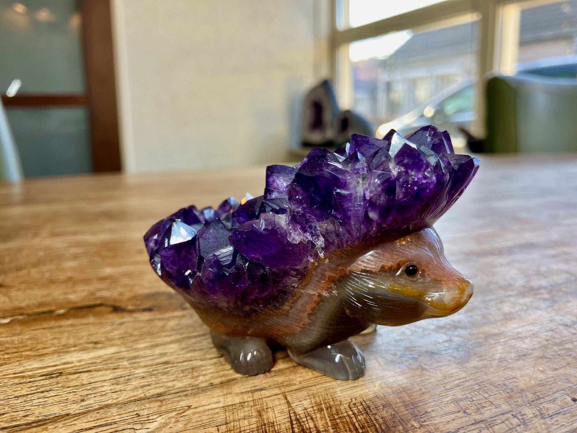 Amethist egel 2