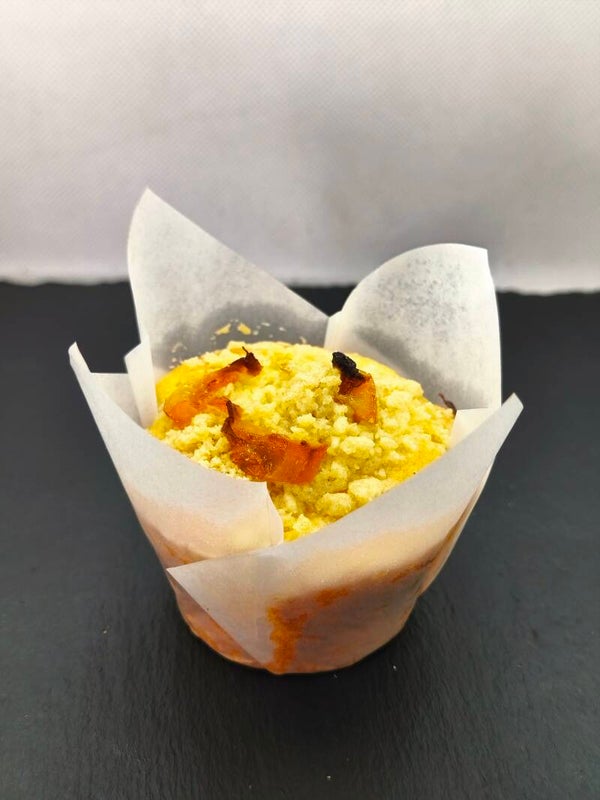 Muffins Citron / Yuzu  (4 pièces)