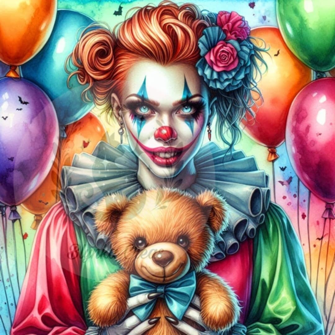 La clown aux yeux de givre de Lum'ia