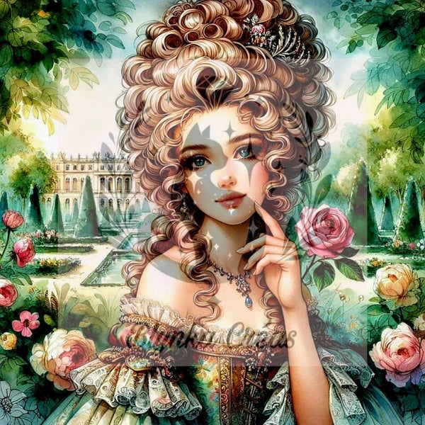 La Souveraine aux Pétales de Roses de Lum'ia