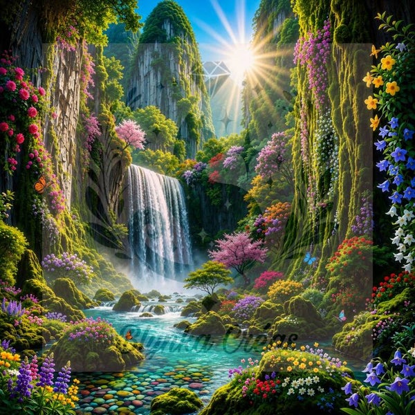 La Cascade Luxuriante d'Amontia d'Everlife