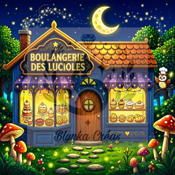 La Boulangerie Enchantée des lucioles de Pix'elle Paillette