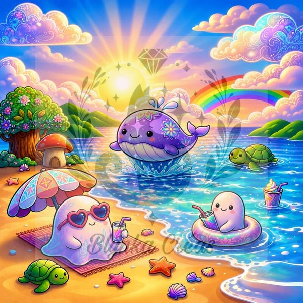 Ghost On The Beach de Pix'elle Paillette