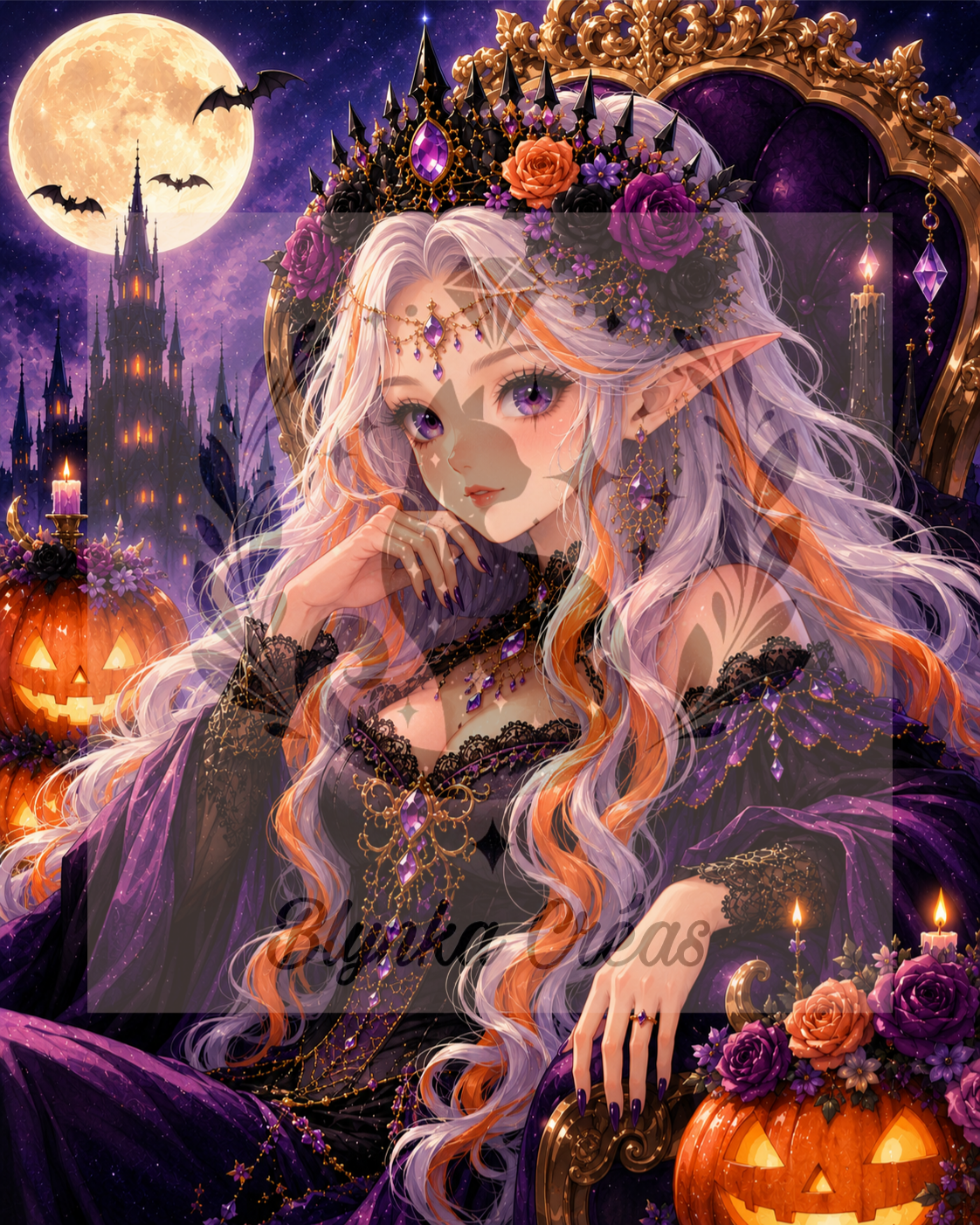 L’enchanteresse des Flammes d’Automne de Lum'ia
