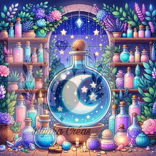 Potion de Lune de Jiji Art