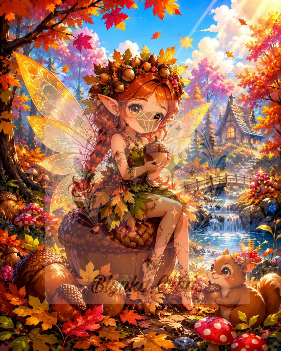 La fée Automnale : Thaëlyssendra de Ren Arts