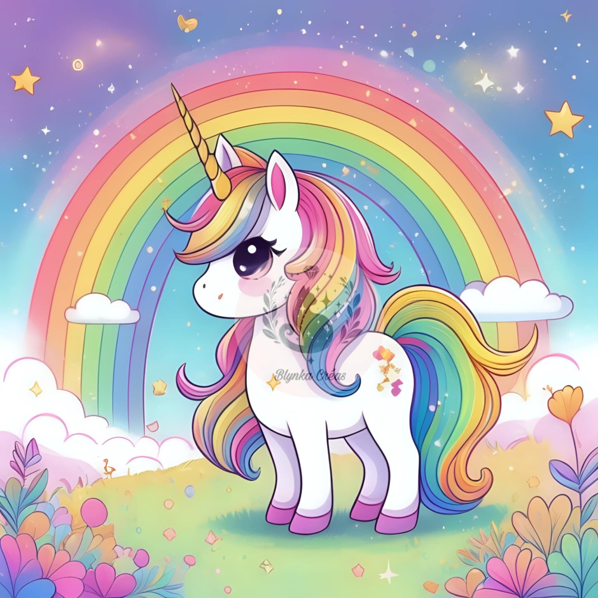 La Petite Licorne et l’Arc-en-Ciel de Lum'ia