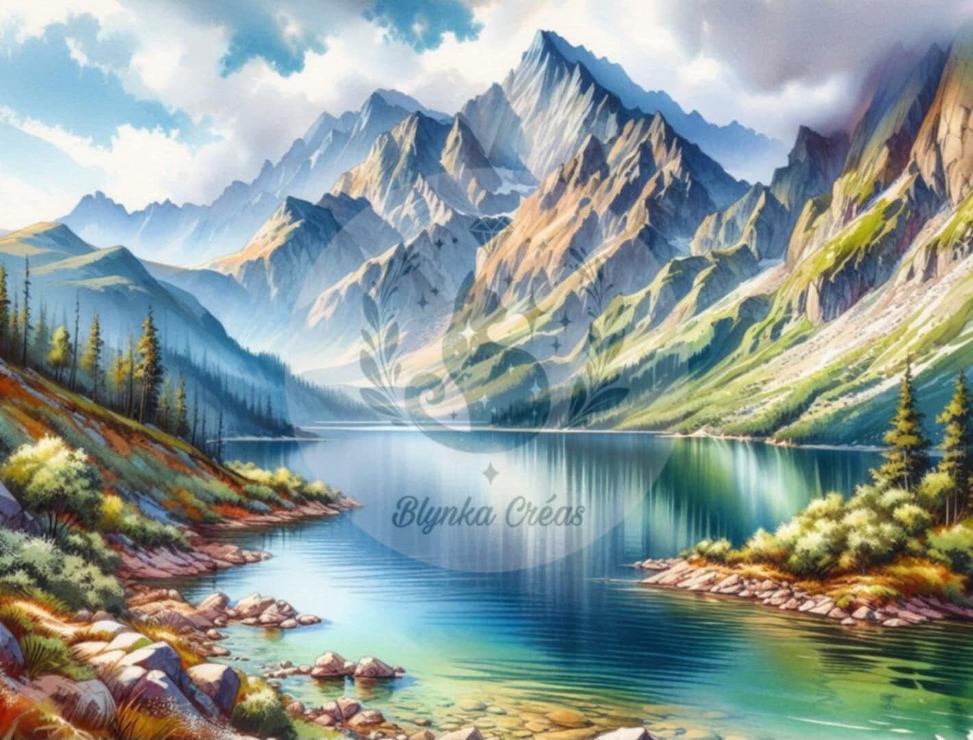 Miroir des Sommets de Lum'ia