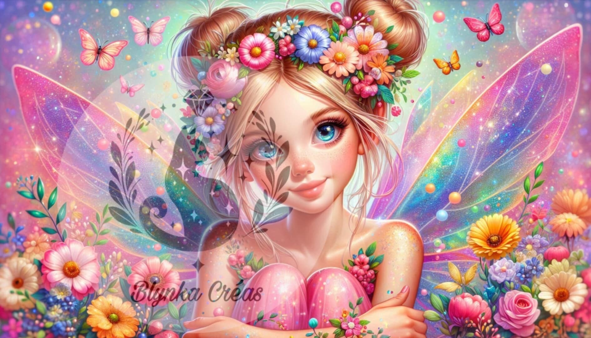 Nina, la Fée des Fleurs Enchantées de Lum'ia