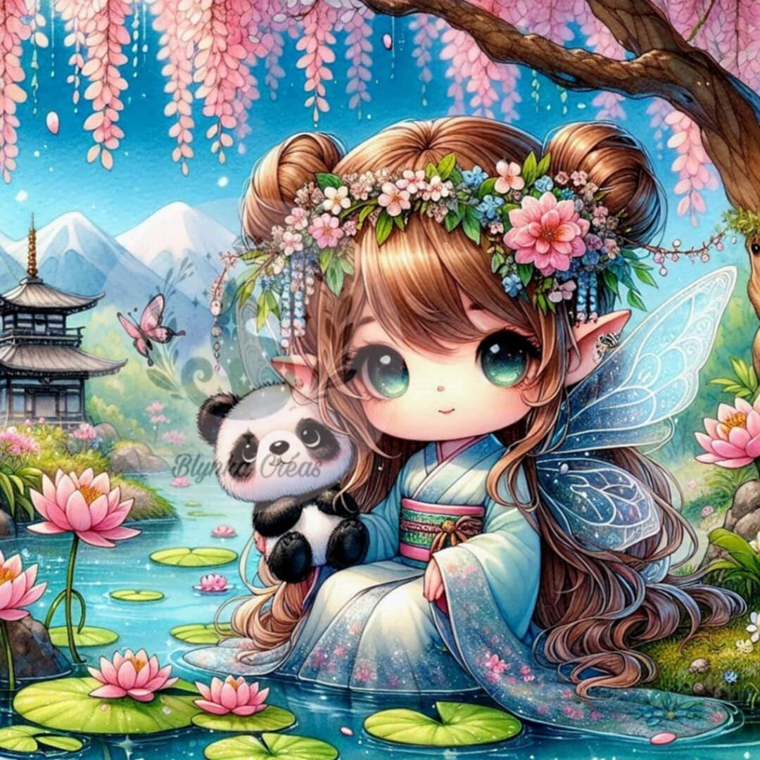 Le Bébé Panda et la Fée des Rizières de Lum'ia