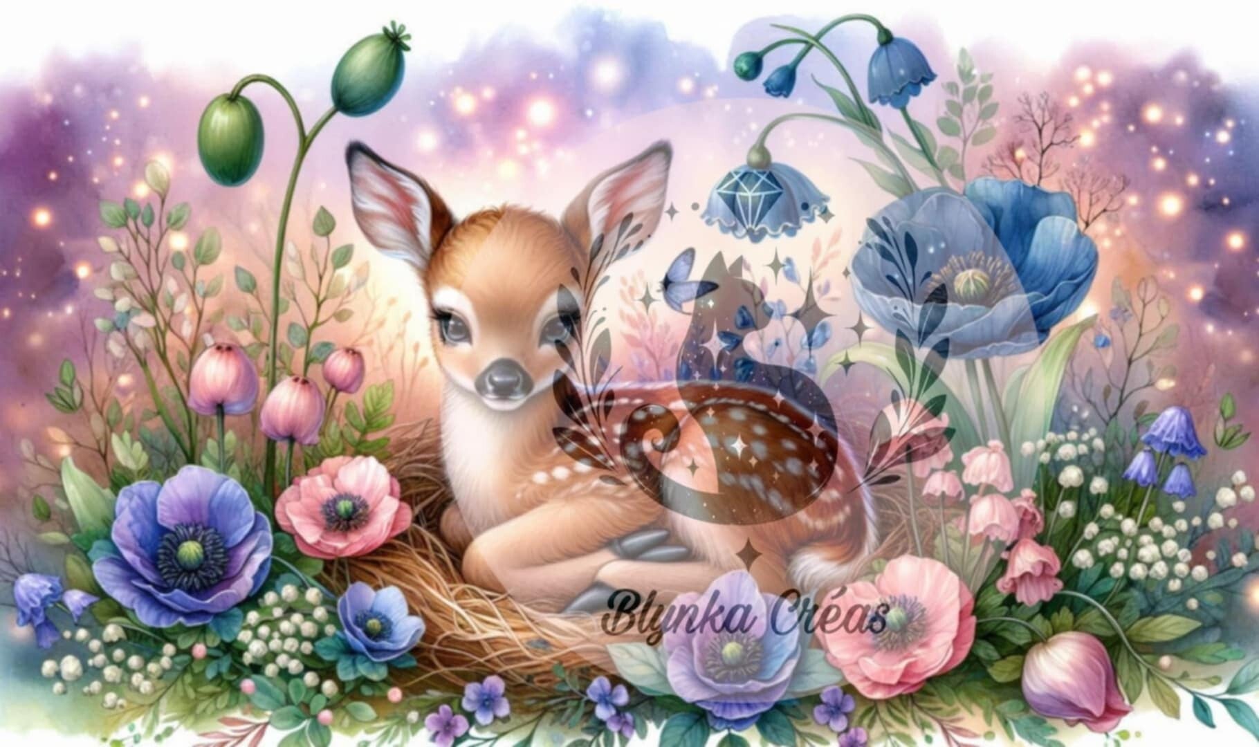 Refuge Féérique : le petit Faon de Lum'ia