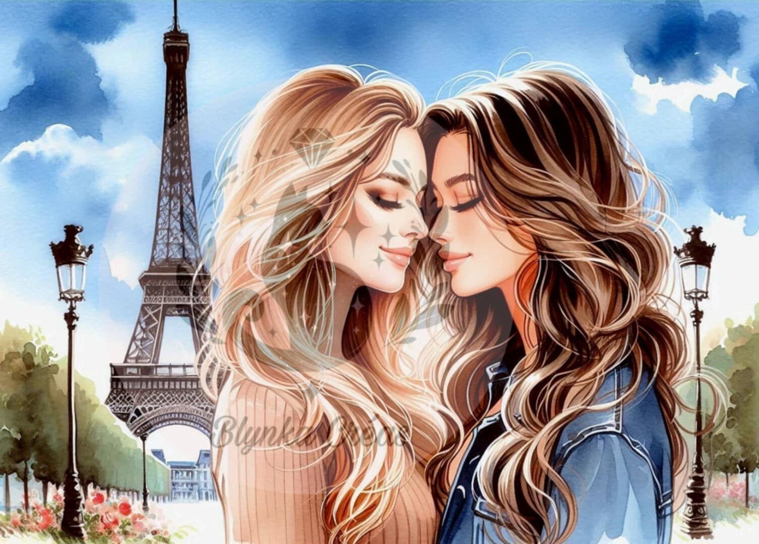 Elles à Paris de Lum'ia