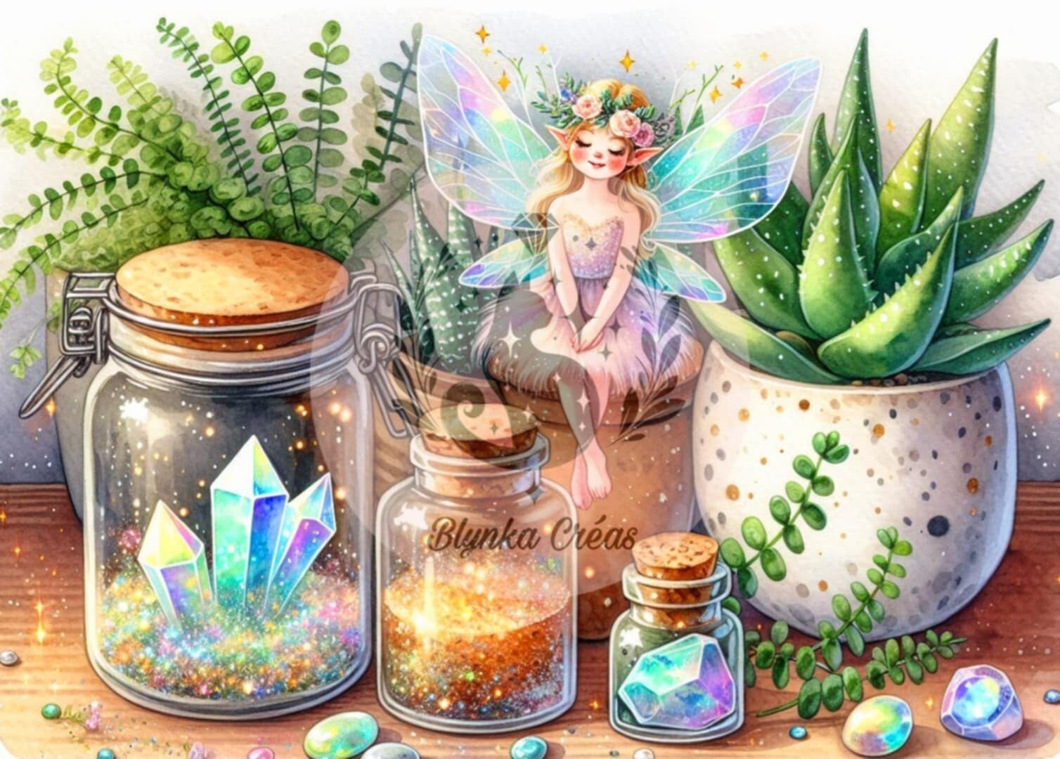 La Fée et Le Bocal Mystique de Lum'ia