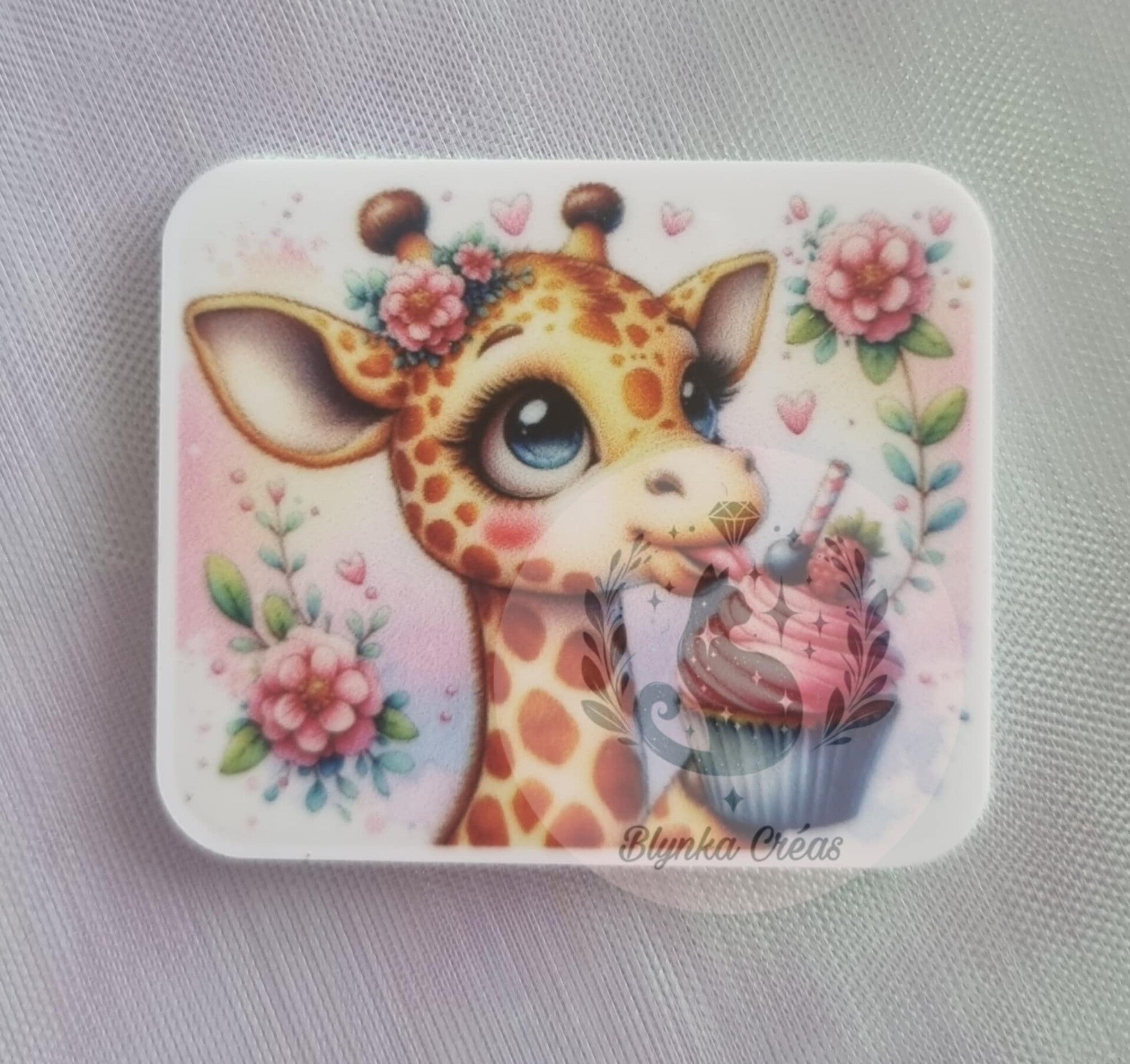 Cover-Minder Plat – Girafe et Délices