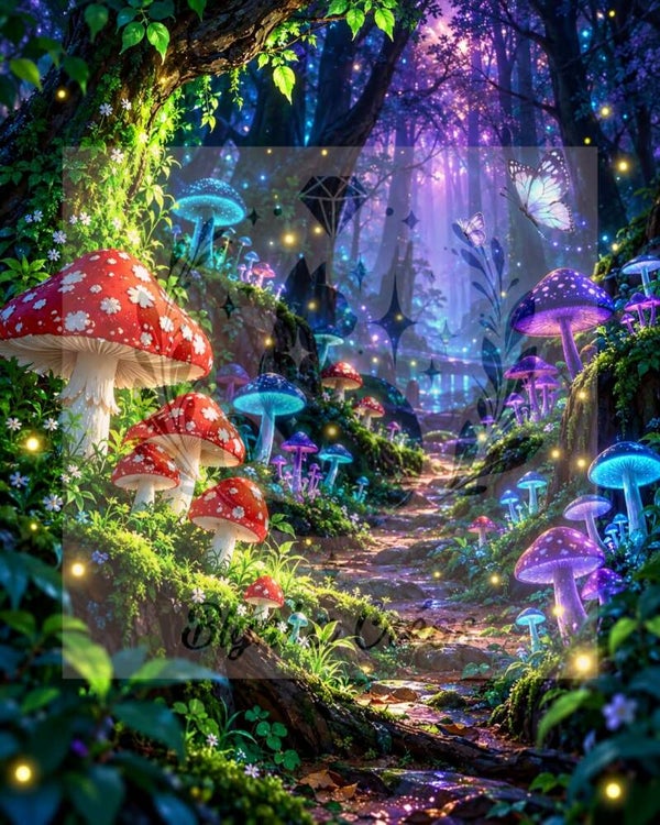 Le Bois aux Champignons de Lune de Lum'ia