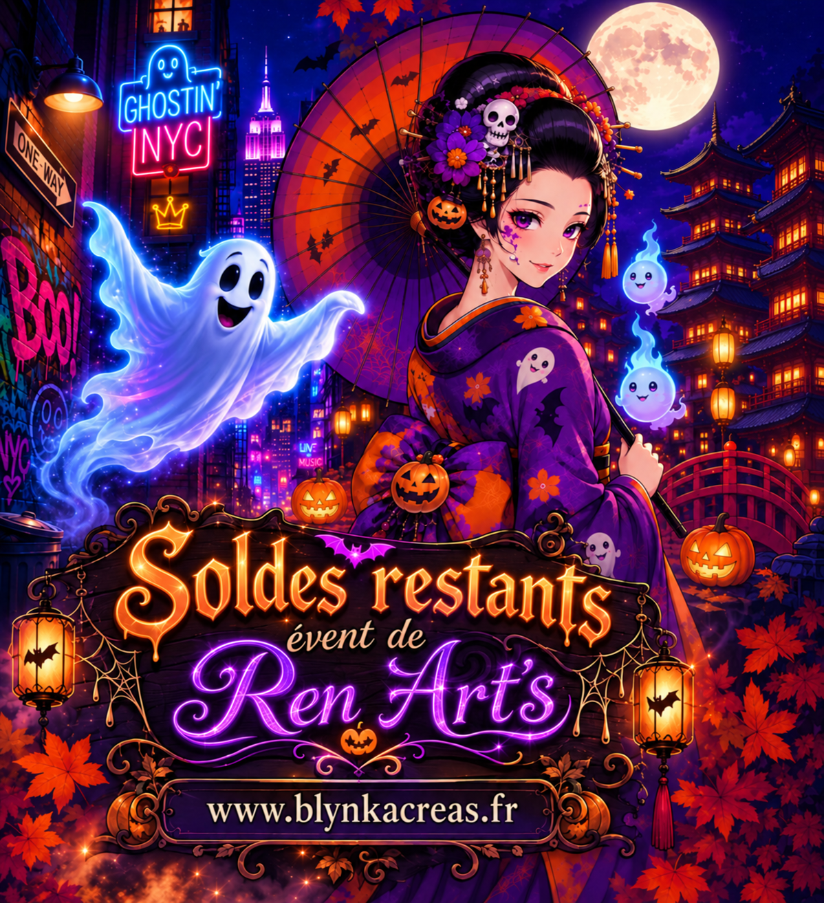 Solde restant – Événement Halloween Débo Ren’Art : Angelina