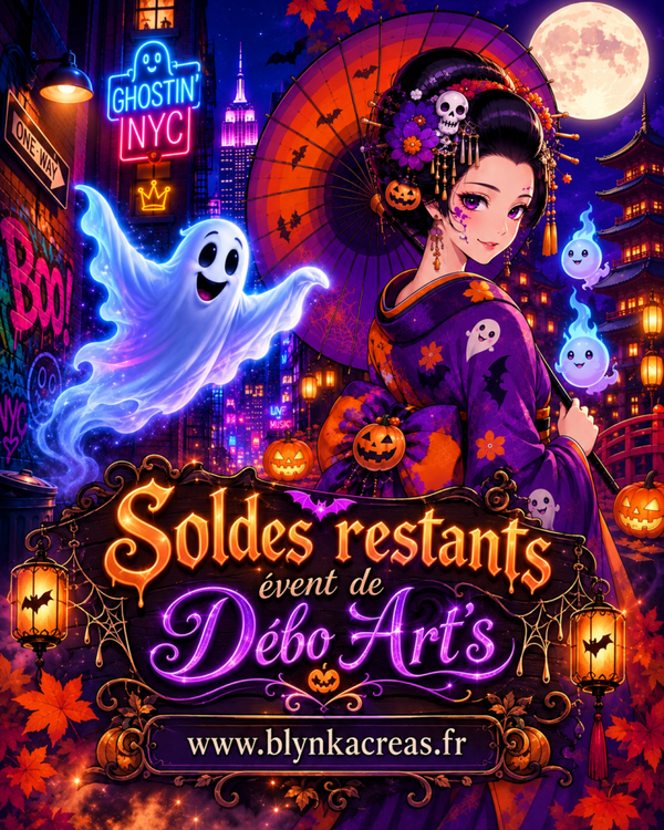 Solde restant – Événement Halloween Débo Ren’Art : Fanny