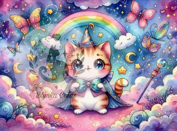 Dans le Monde Magique du Chat Sorcier de Lum'ia