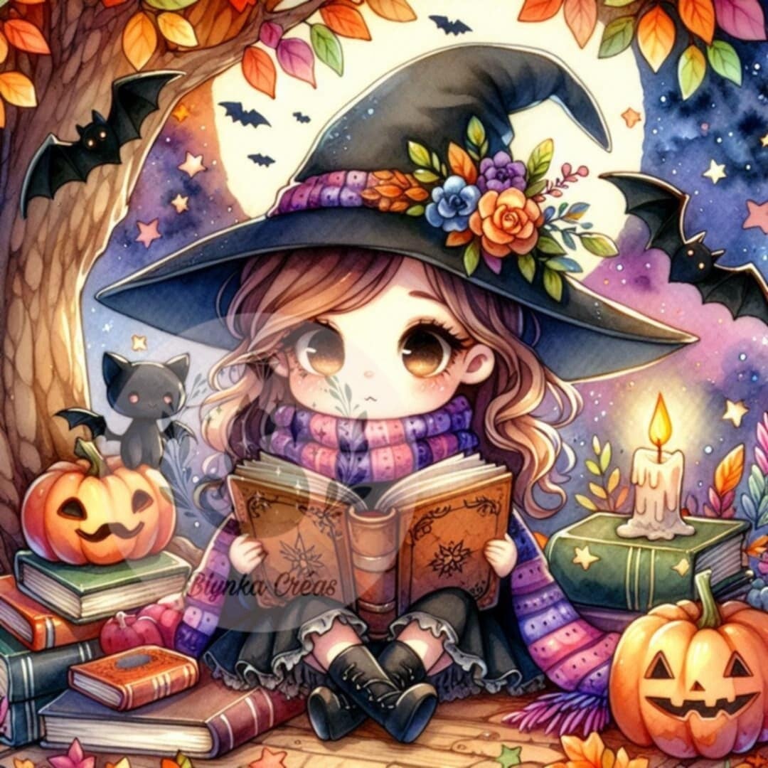 La Sorcière et son Livre Enchanté de Lum'ia