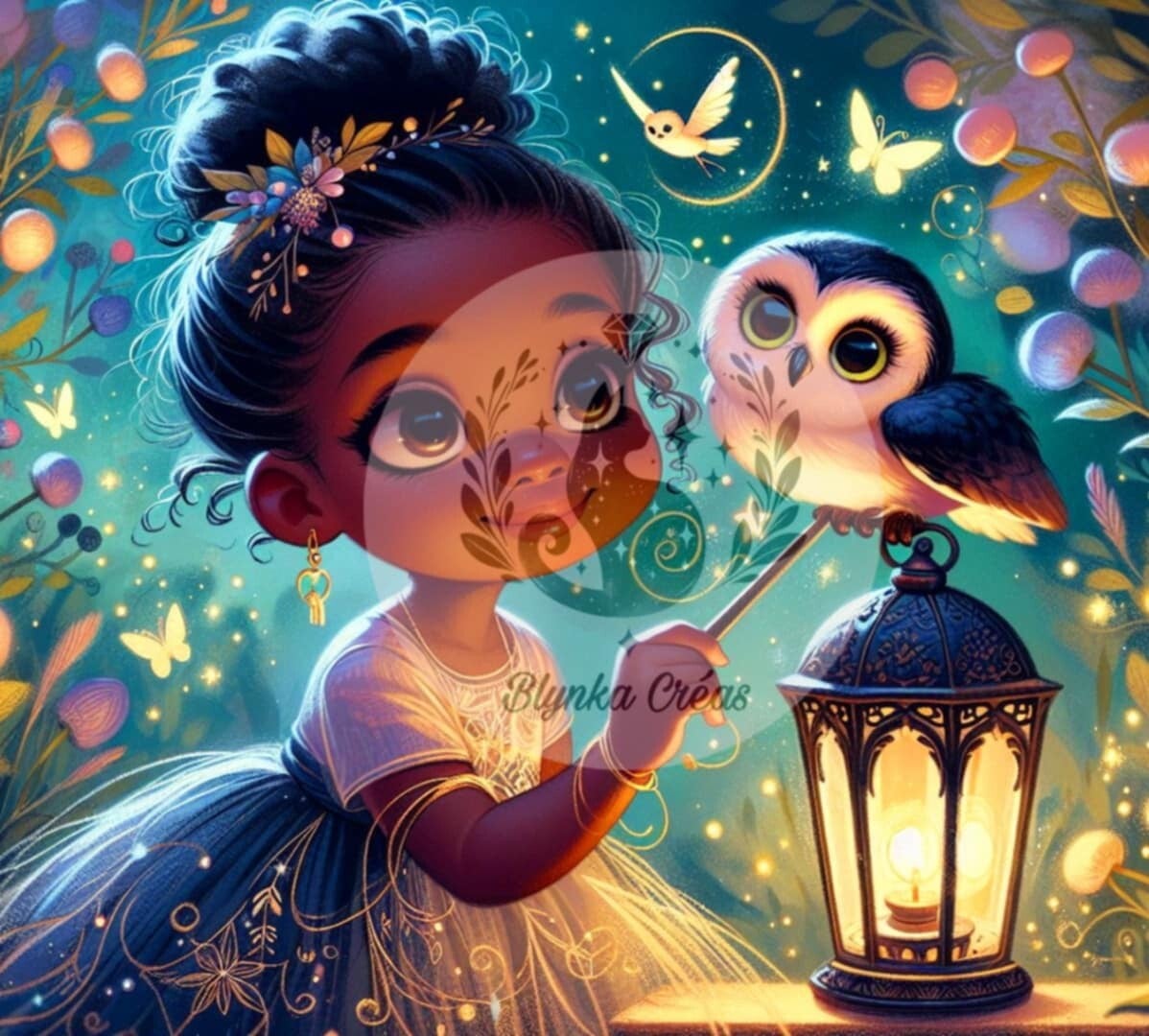 L'Enfant et la Chouette Magique de Lum'ia