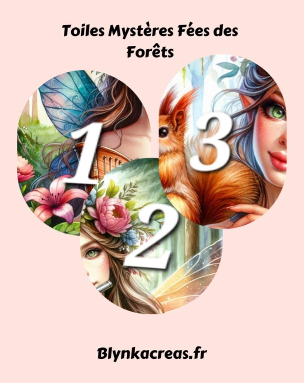 Toiles Mystères Fées des Forêts