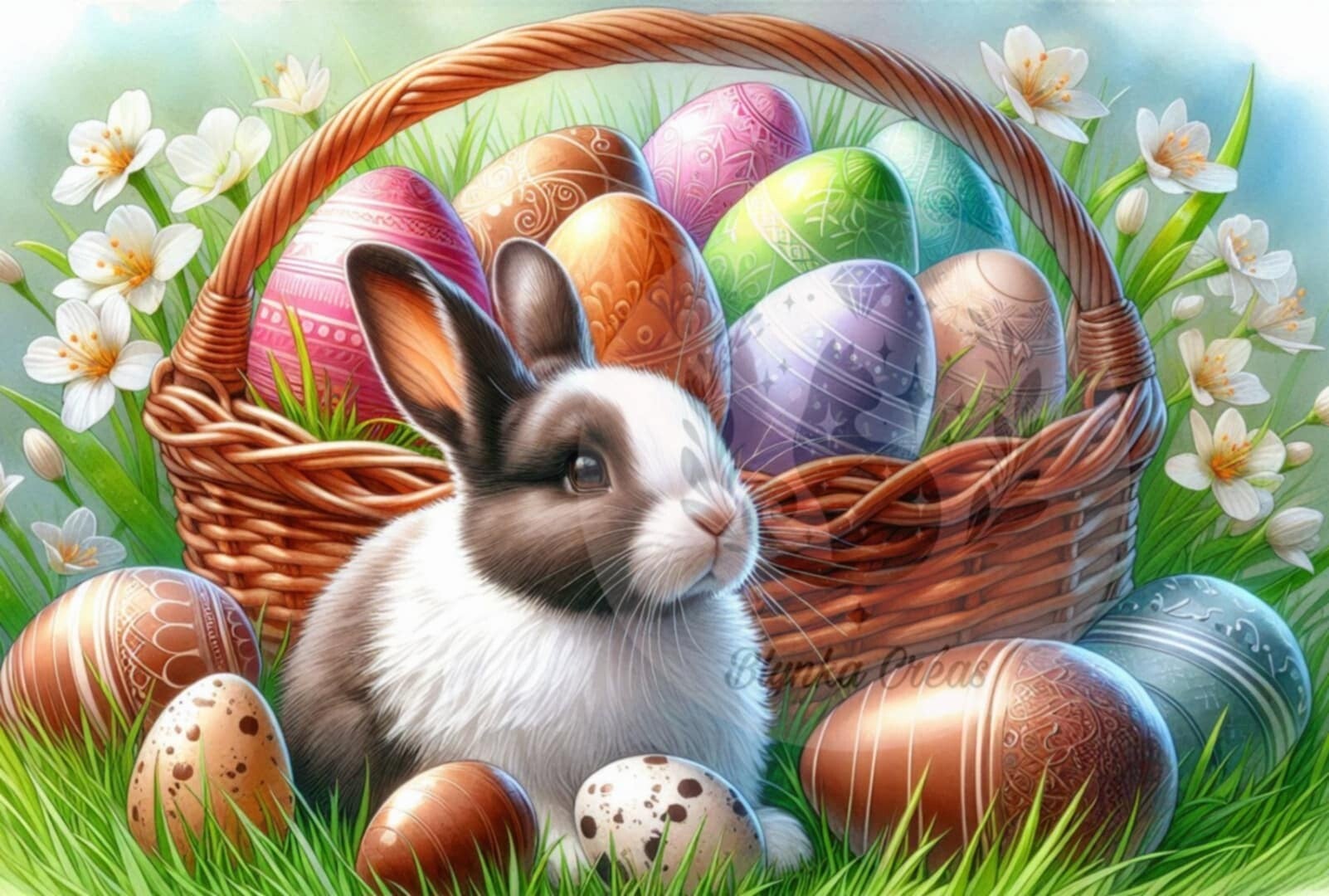 Le Lapin et ses Trésors Chocolatés de Lum'ia