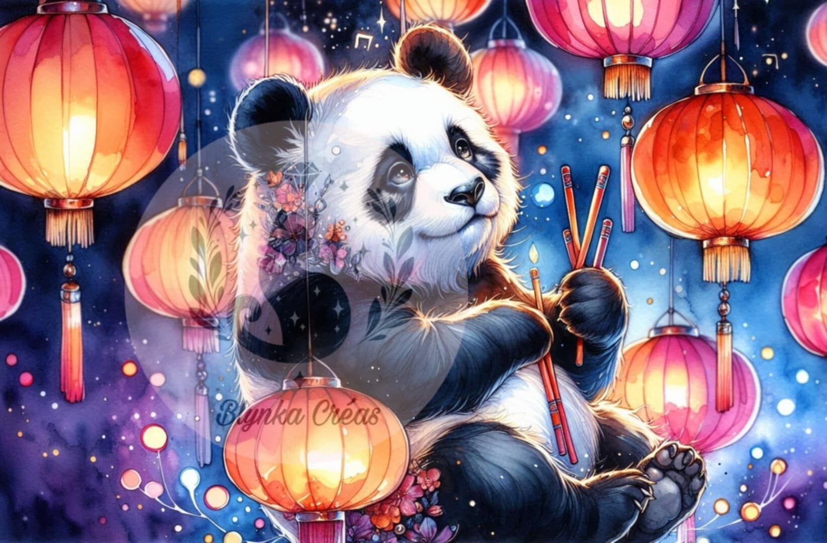 Pandy et la danse des lanternes de Lum'ia