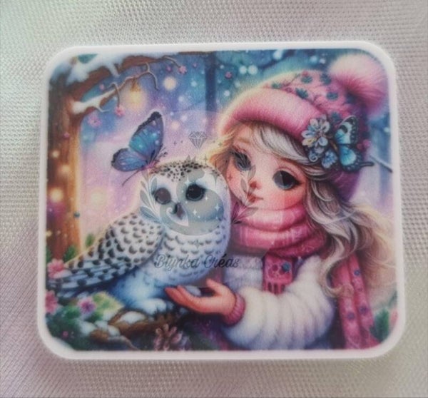 Cover-Minder Plat – Douceur d'Hiver et Amitié Enchantée