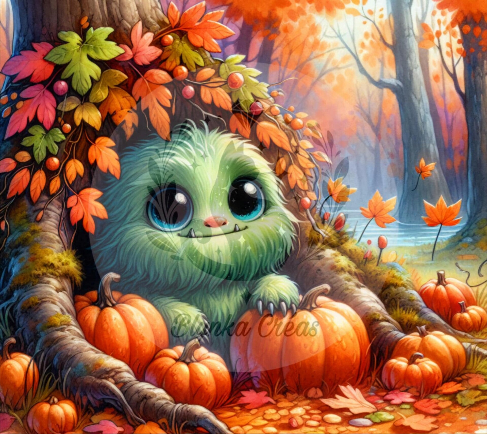 Émeraude des Bois d’Automne de Lum'ia