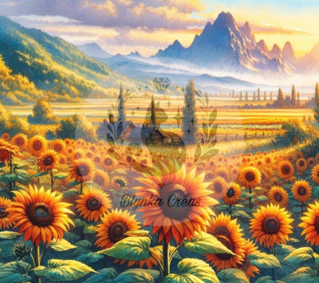 Champs de Lumière : Les Tournesols de Lum'ia