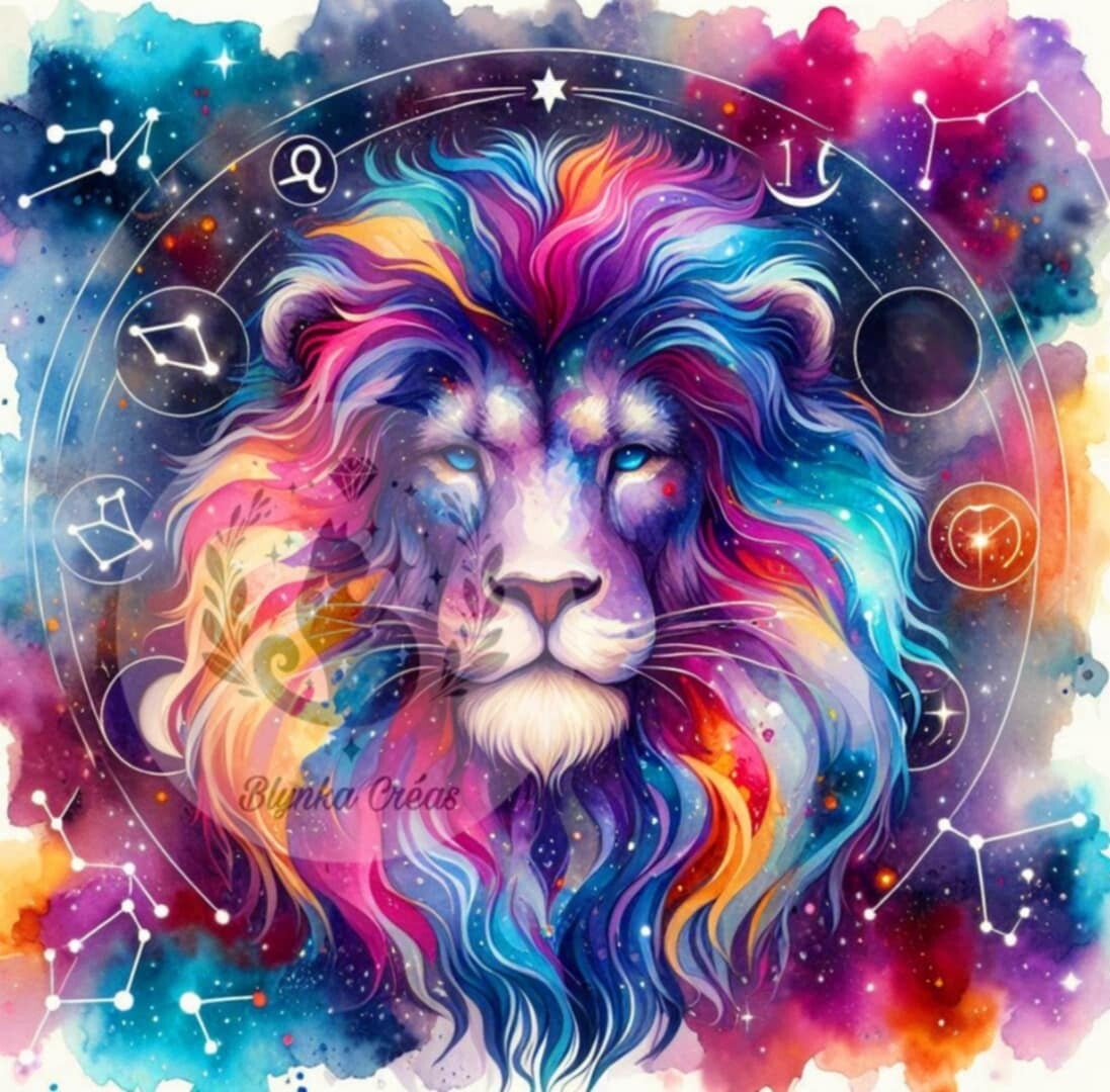 Signe Astrologique Lion de Lum'ia