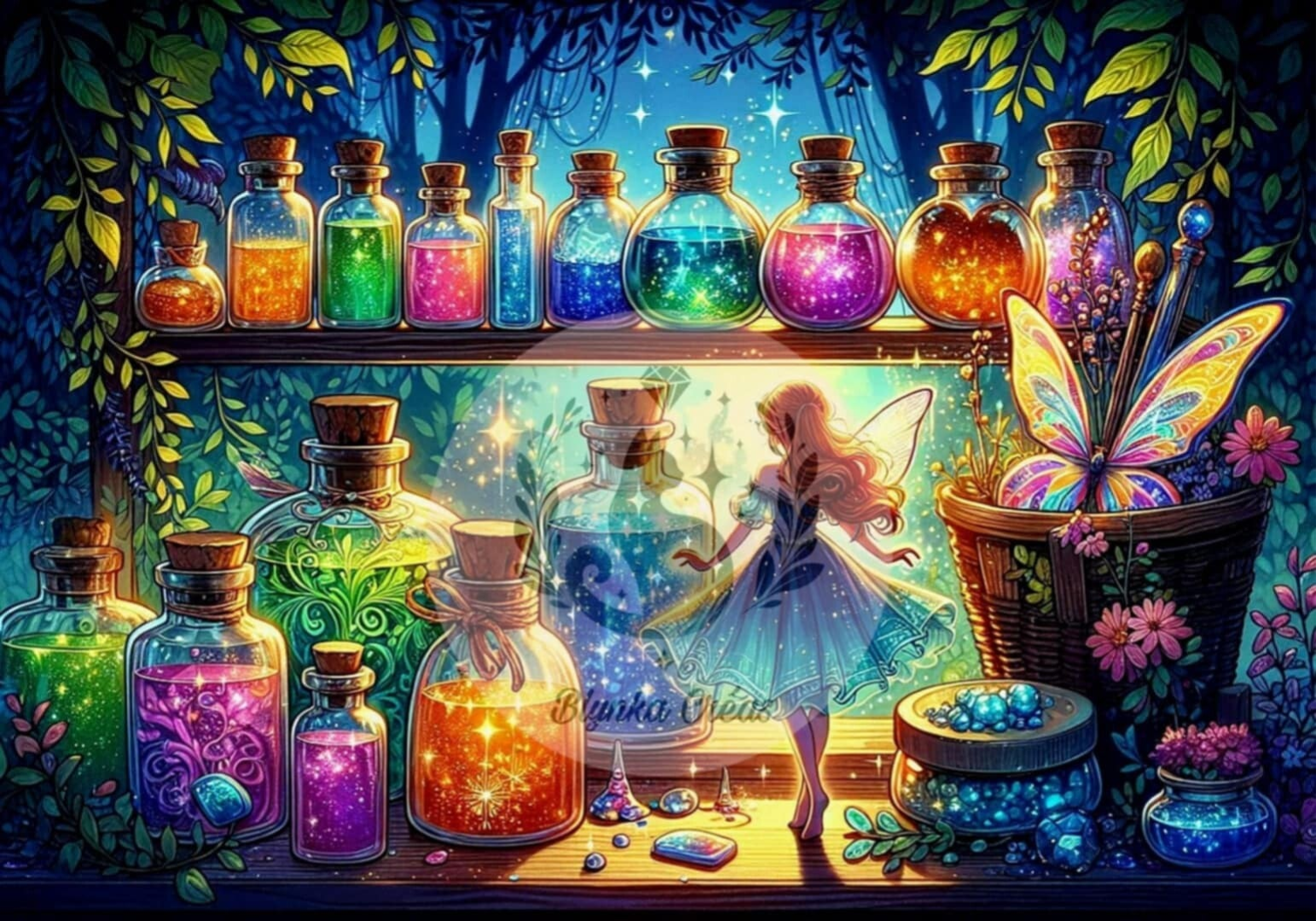 La Gardienne des Poussières Magiques de Lum'ia