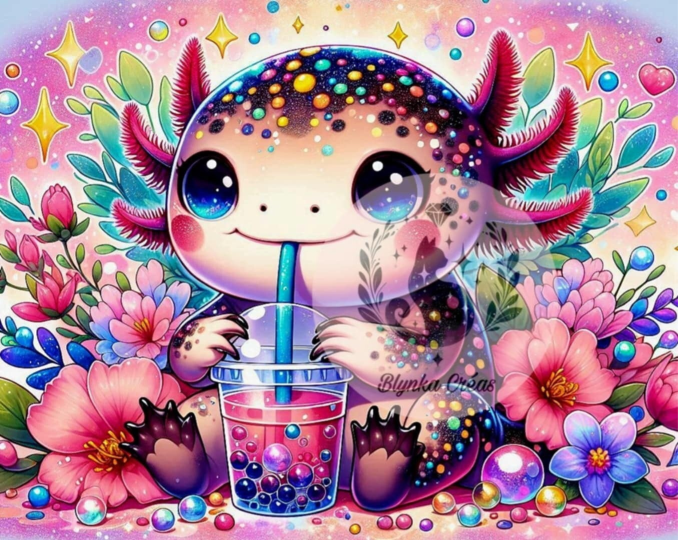 Bubble Tea au Pays des Axolotls de Lum'ia