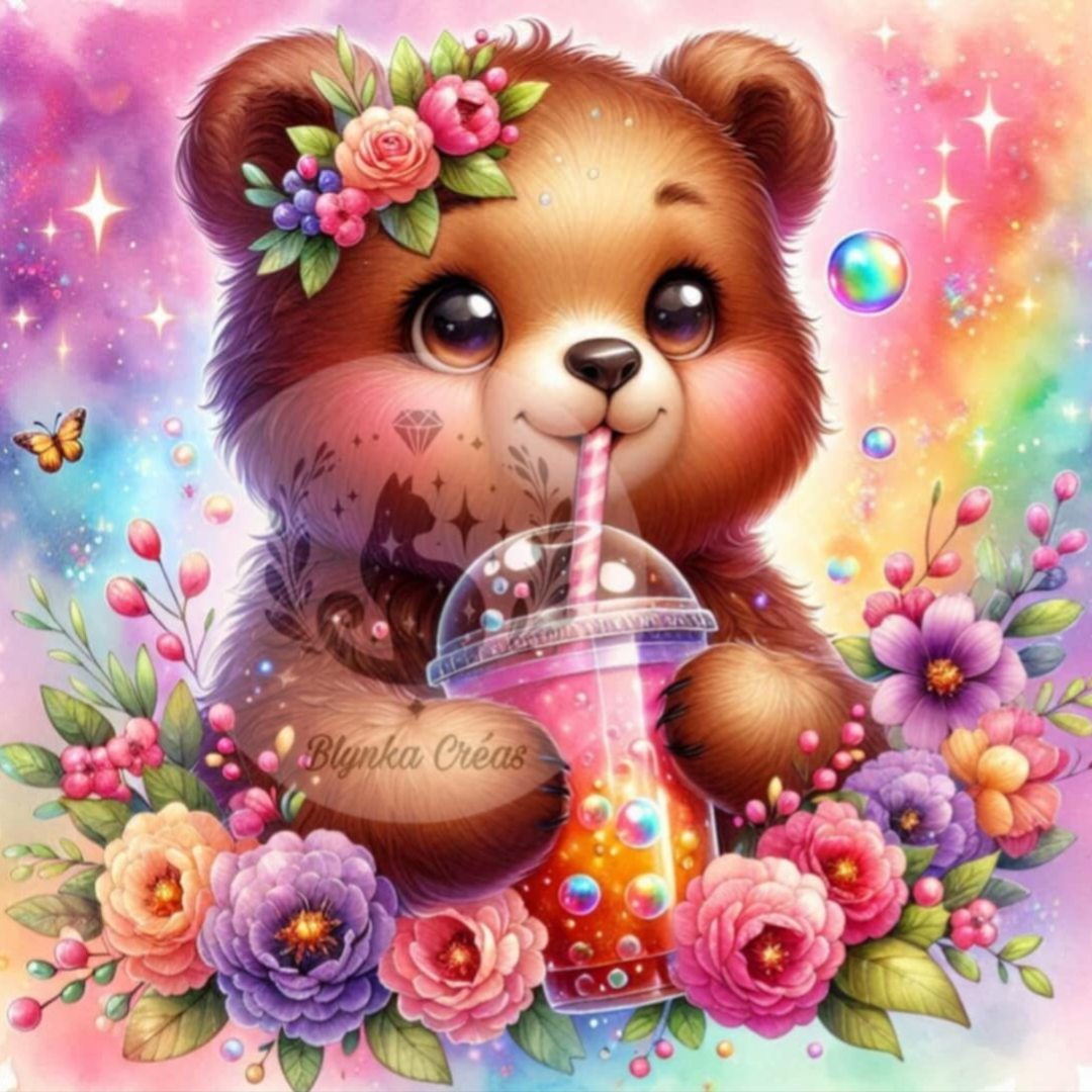 L’Ours Bubble Addict de Lum'ia