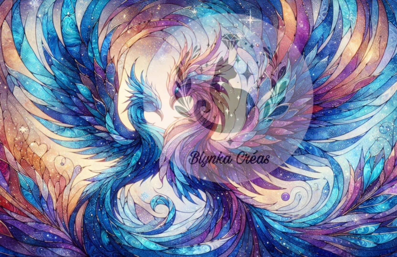 La Danse des Phénix Sous la Neige de Lum'ia