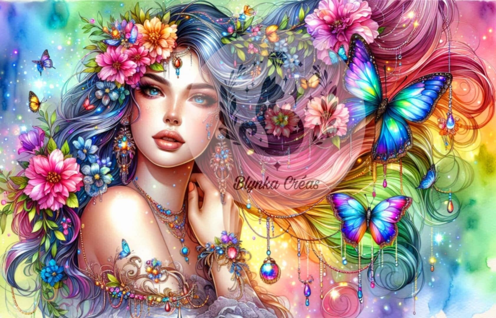 Déborah et les Papillons de Lum'ia