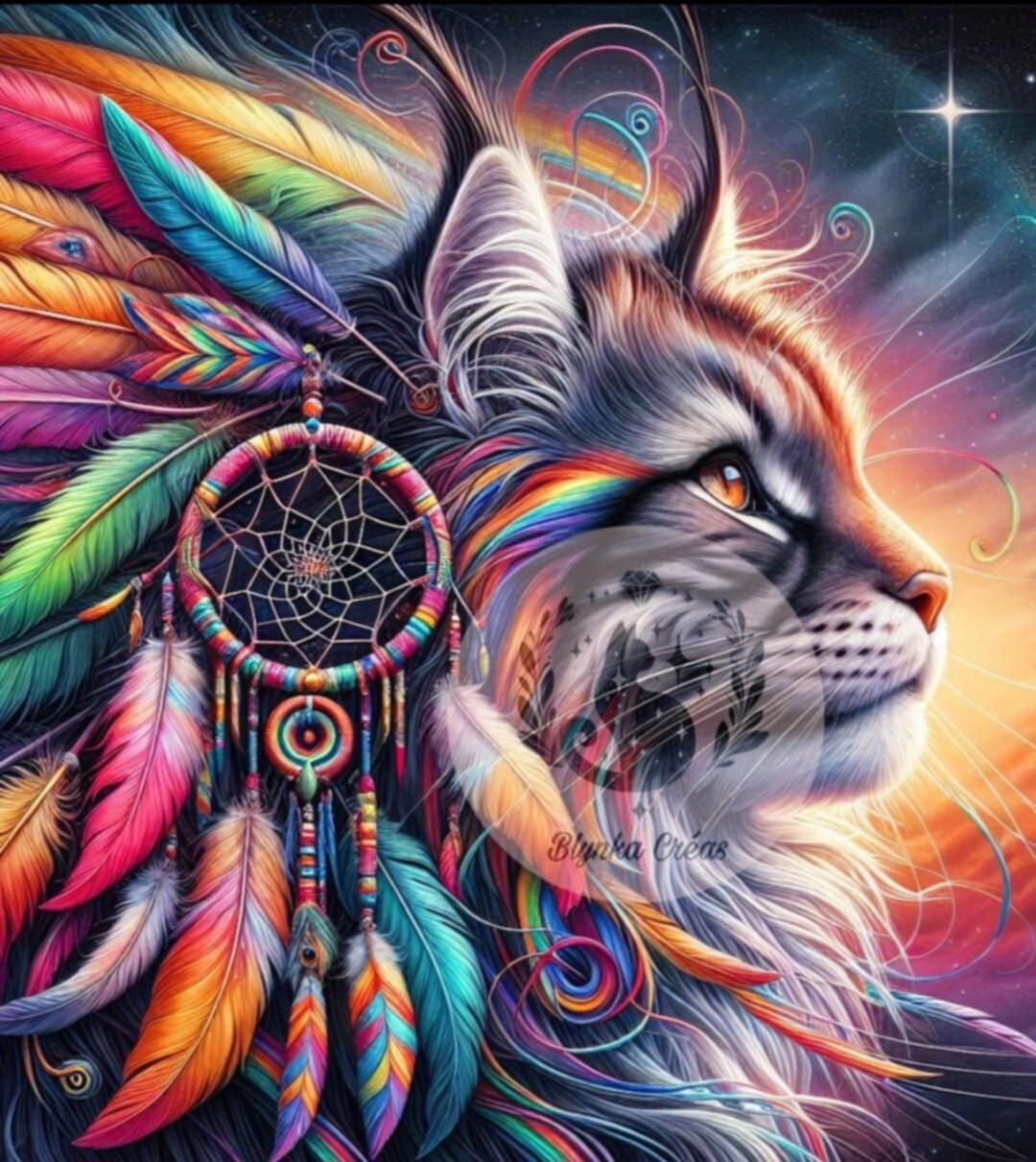 Le Chat aux Plumes de Légende de Lum'ia