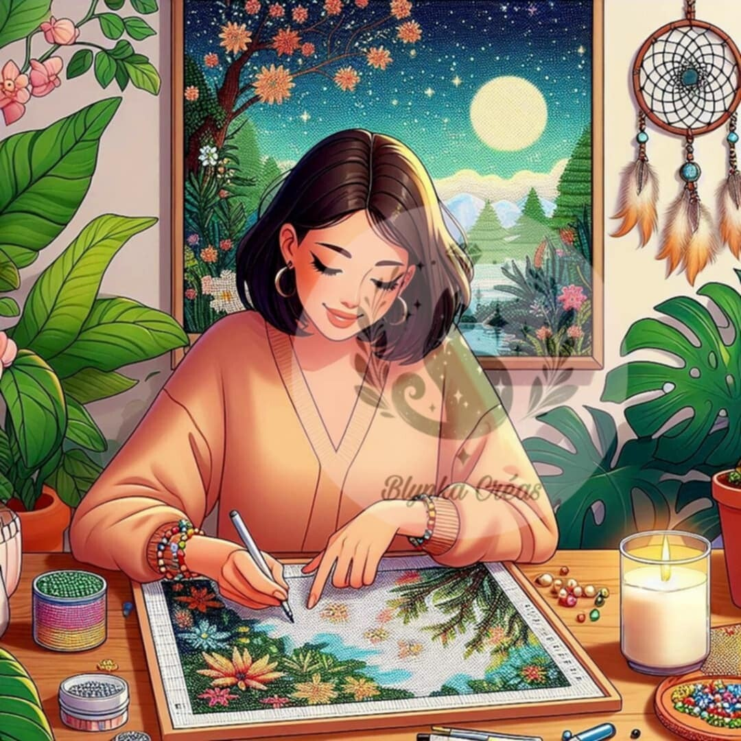 Passion Diamond Painting de Lum'ia