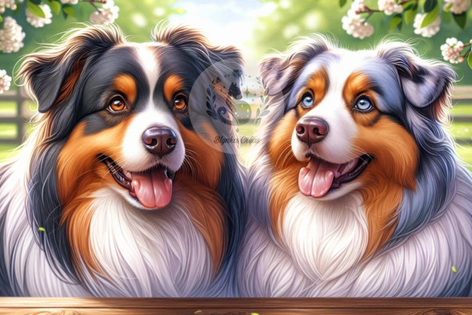 Bergers Australien : Aventure en Terrains Fleuris de Lum'ia